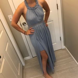 Backless Halter Goddess Dress